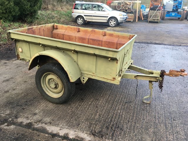 WW2 Jeep trailer SOLD