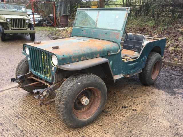 November 1942 willys MB SOLD