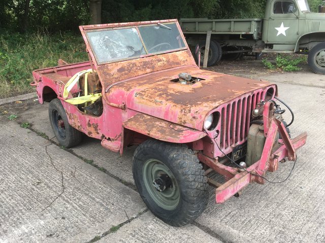 12th Aug 1944 Willys MB Jeep SOLD