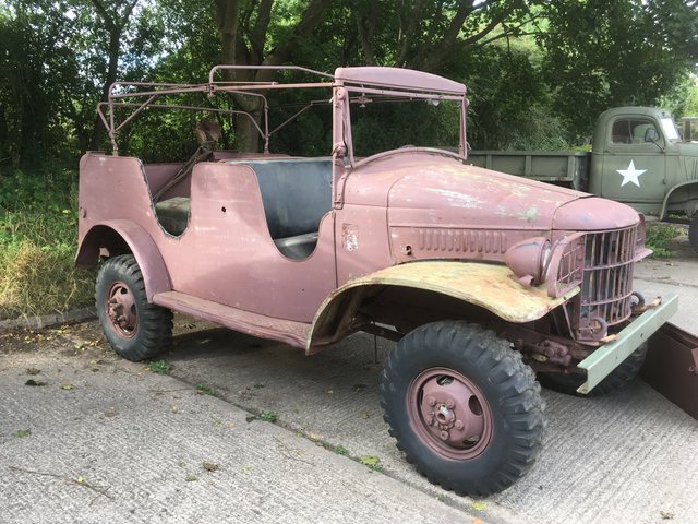 5th May 1941 1/2 Ton Dodge command car SOLD