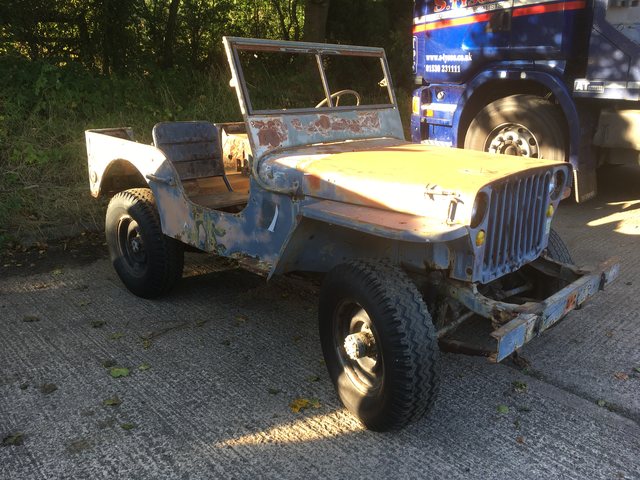 25th January 1943 Willys MB SOLD