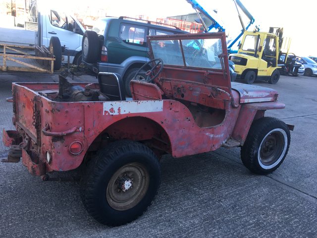 17th January 1942 Willys Slat Grill Jeep SOLD