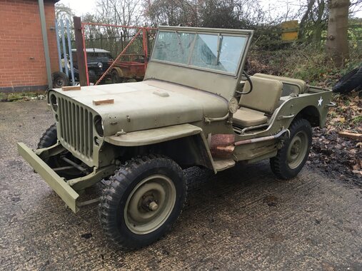 July 1942 Willys MB Flight line Jeep